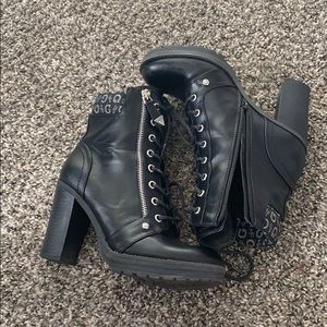 Guess heeled boots